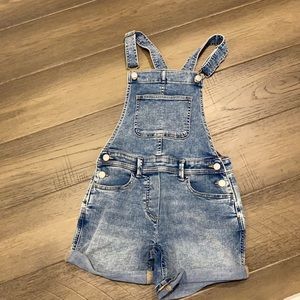 Girls Shorts Overalls